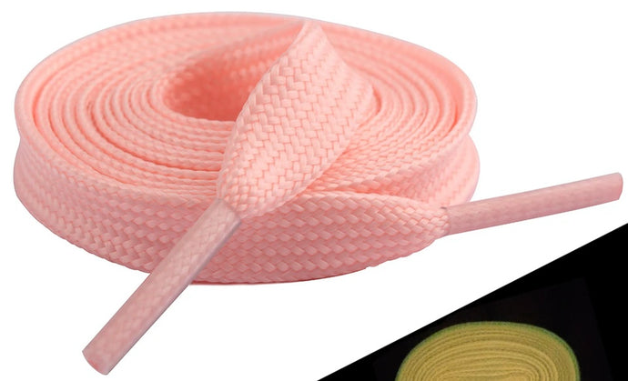 120CM PINK GLOWING Shoelaces