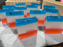 Load image into Gallery viewer, Cherry Coconut Bam Blueberry All Natural 3.7 oz Soap
