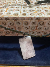 Load image into Gallery viewer, Pink Quartz Green Braid Leather

