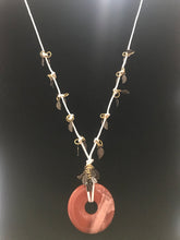 Load image into Gallery viewer, Red Jasper Brass Charms
