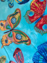 Load image into Gallery viewer, Butterflies Soar 72 in x 60 in Strand Throw
