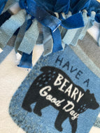 Have A Beary Day 72 in x 60 in Strand Fleece