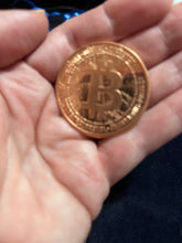 Load image into Gallery viewer, Bitcoin Copper Coin

