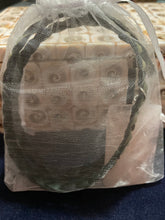 Load image into Gallery viewer, Pink Quartz Green Braid Leather
