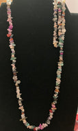 Bead and Multicolored Glass Strand