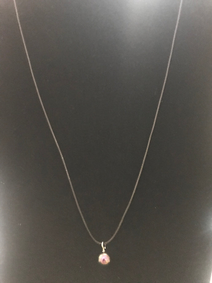 Swarovski Purple Pearl Drop