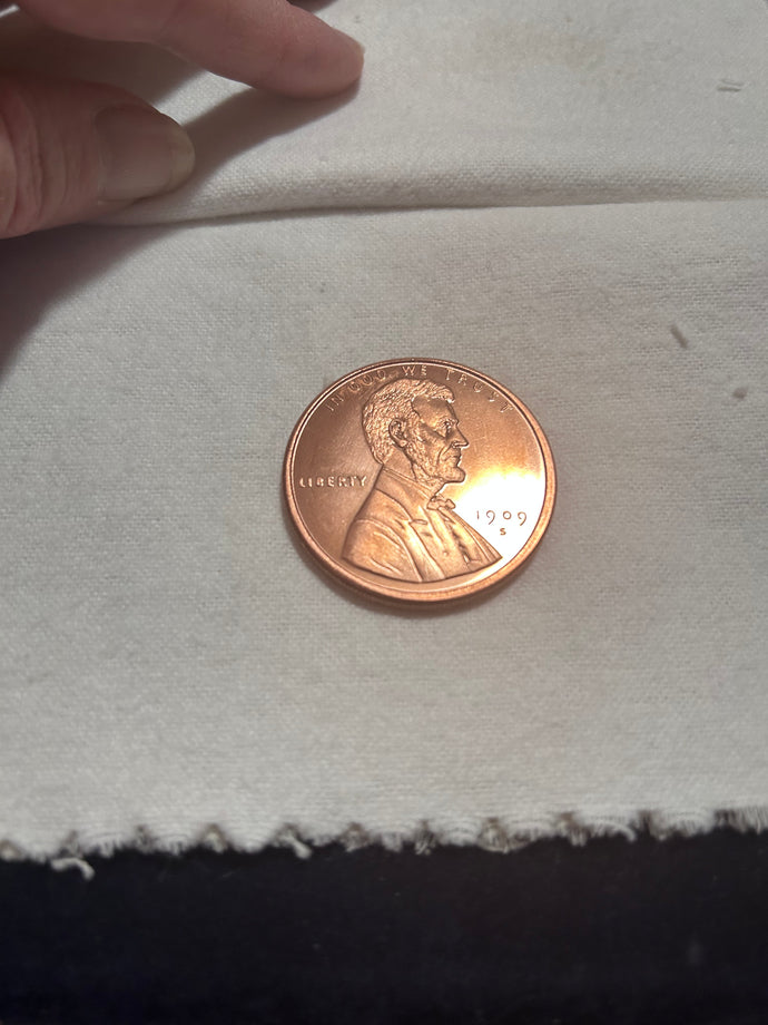 1909 Lincoln Copper Round